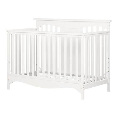 South Shore Savannah Baby Crib 4 Heights with Toddler Rail