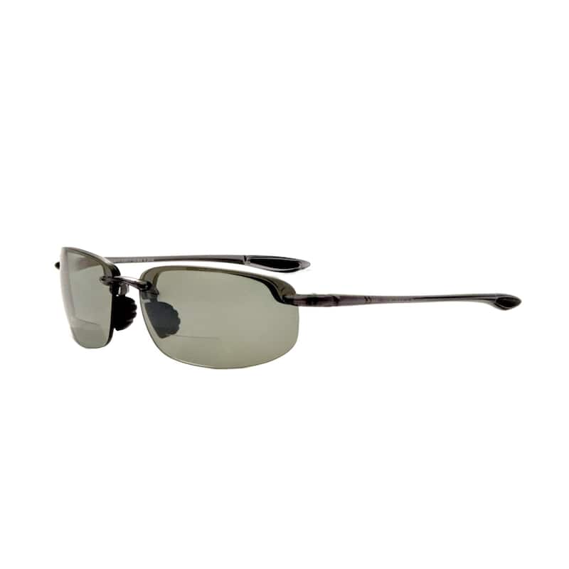 Maui Jim Men's Hookipa 57 mm Grey Sunglasses MJ0407SA-014
