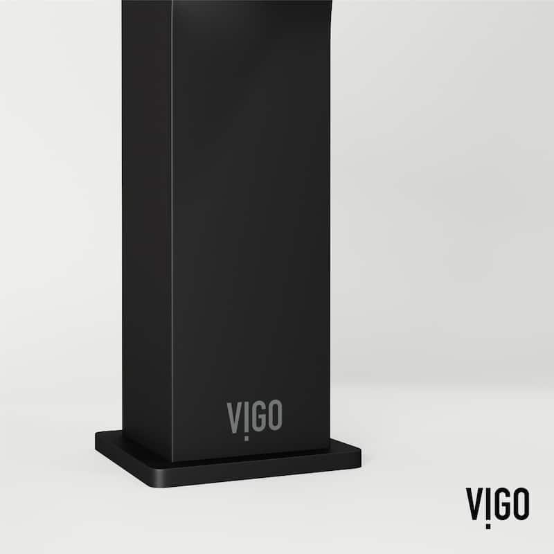 Vigo VG01054 Dunn 1.2 GPM 11" H Single Handle Single Hole Bathroom