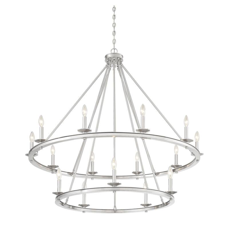 Savoy House Middleton 15 Light 45" Wide Taper Candle Chandelier
