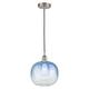 Option Sapphire Blue / Brushed Satin Nickel
