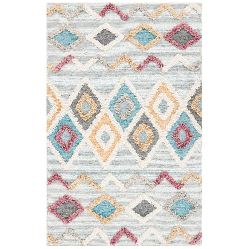 SAFAVIEH Handmade Kenya Kiara Modern Wool Rug