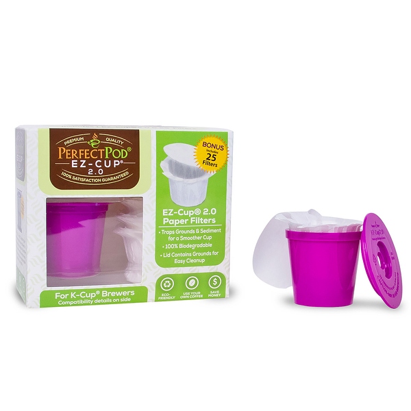 K Cup Coffee Filters Perfect Pod Eco Fill Bonus Pack Reusable