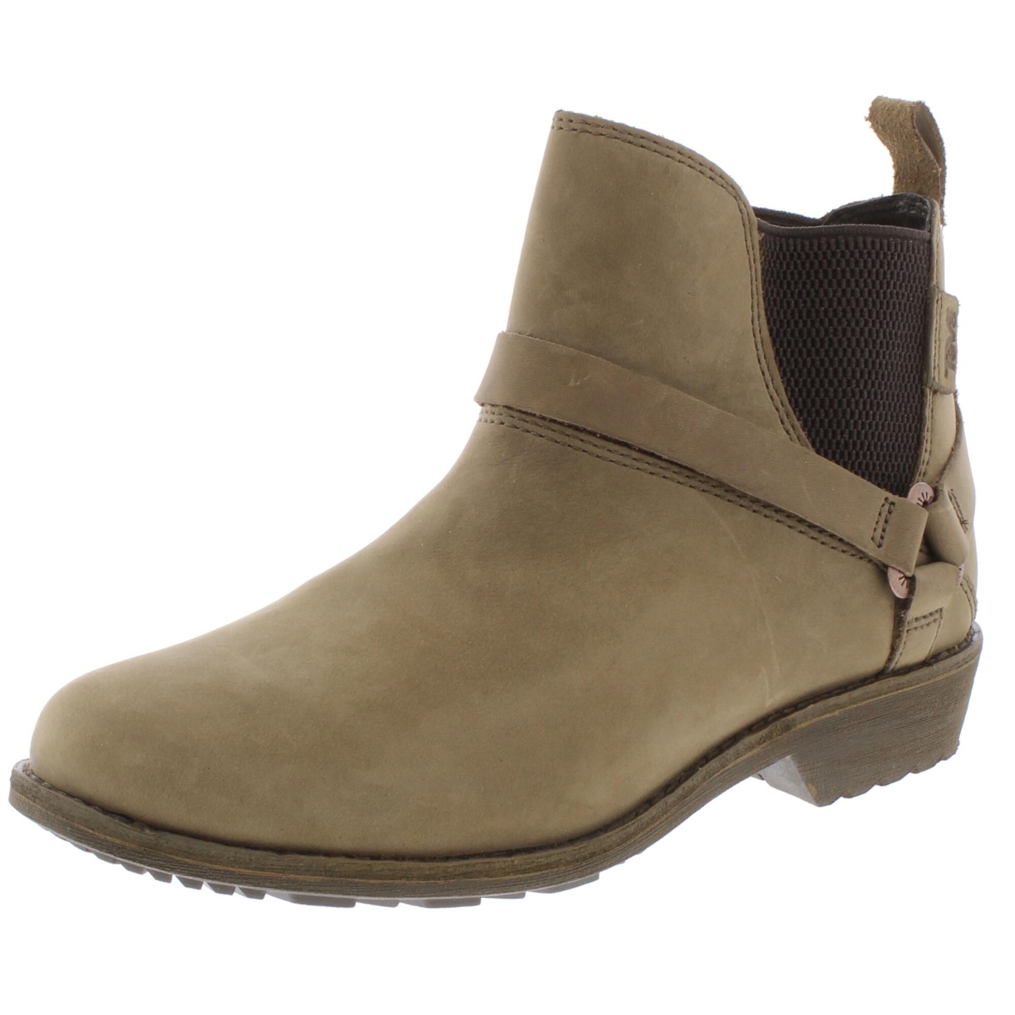 teva women's delavina suede ankle boot