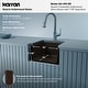preview thumbnail 59 of 75, Karran Undermount Quartz Bar Single Bowl Sink