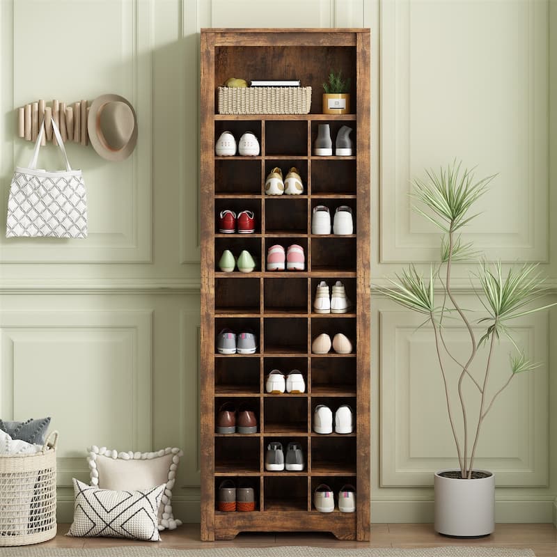 Merax Contemporary Shoe Cabinet with Multiple Storage Capacity