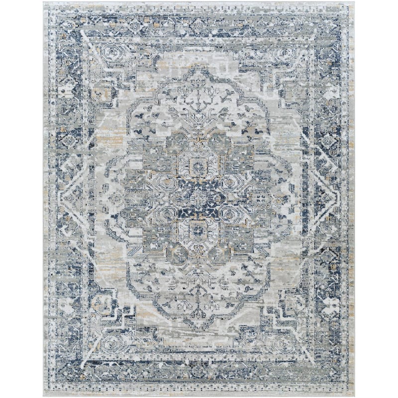 Livabliss Jolie Updated Traditional Medallion Area Rug