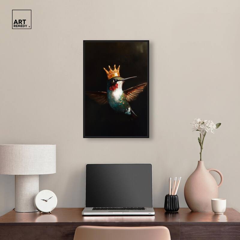 Royal Bird I Canvas by Art Remedy