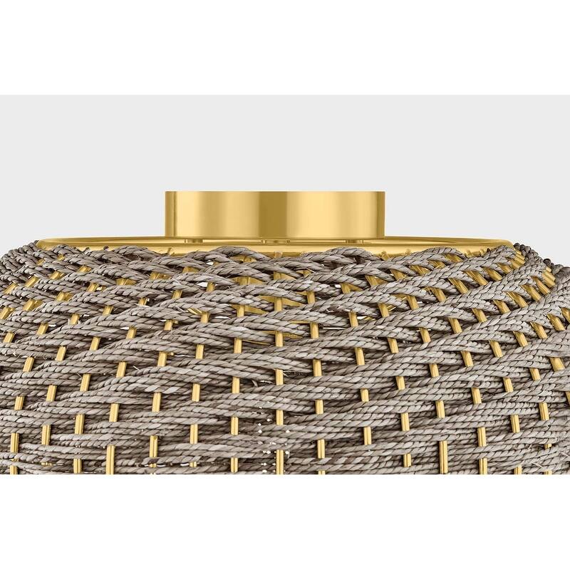 Hudson Valley Lighting 5517 Penarth 16" Wide Semi-Flush Ceiling