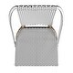 preview thumbnail 25 of 23, Tobias Outdoor Rattan and Metal Bistro Dining Chair