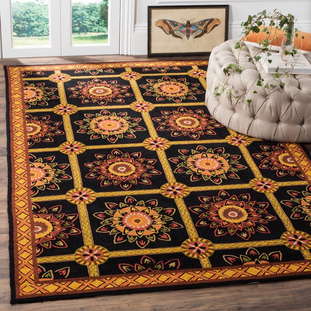 SAFAVIEH Handmade Easy Care Siiri Oriental Rug