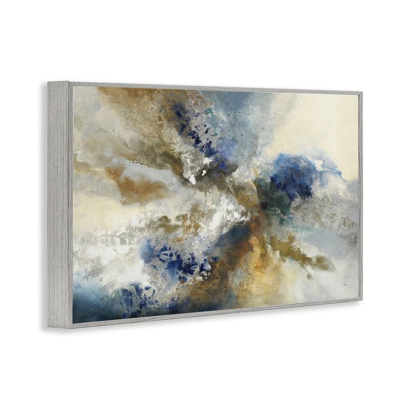 Stupell Expressive Neutral Distortion Framed Giclee Art Design By K. Nari