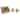 Transpac Resin 5.75 in. Gold Harvest Resin Golden Acorn with Display Set of 6