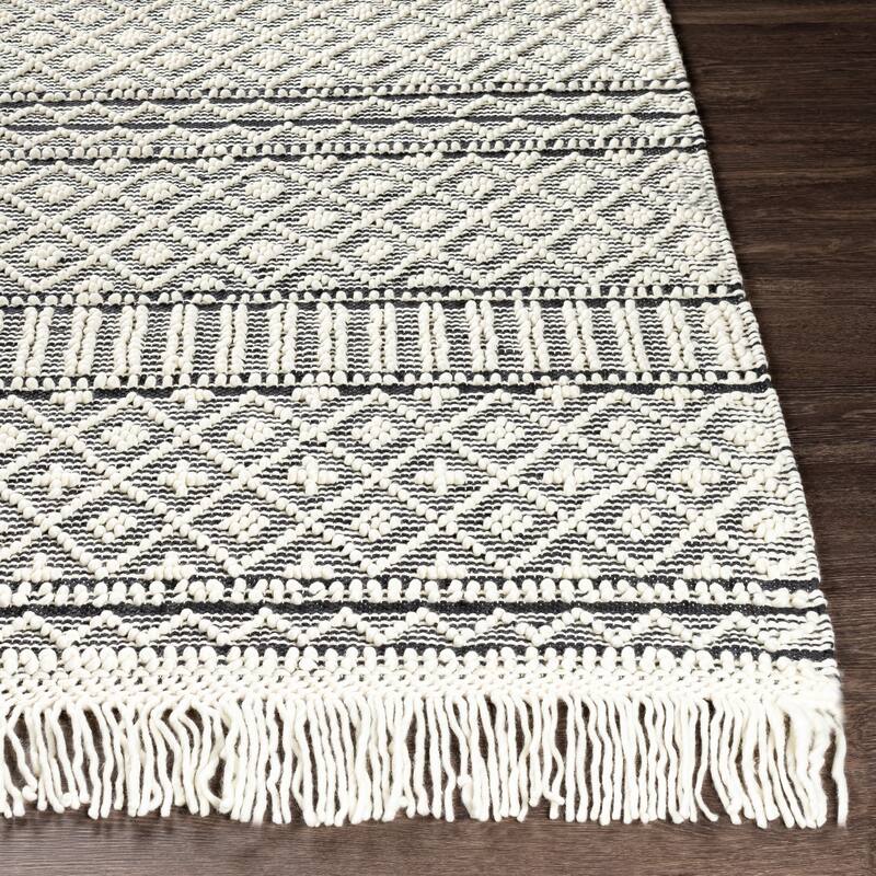 Livabliss Adamsen Handmade Modern Wool Area Rug