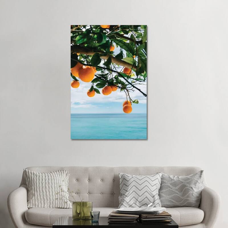 iCanvas "Amalfi Coast Oranges IV" by Bethany Young Canvas Print - 48x32x1.5