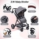 preview thumbnail 23 of 25, Convertible Baby Stroller for Toddler 1-3