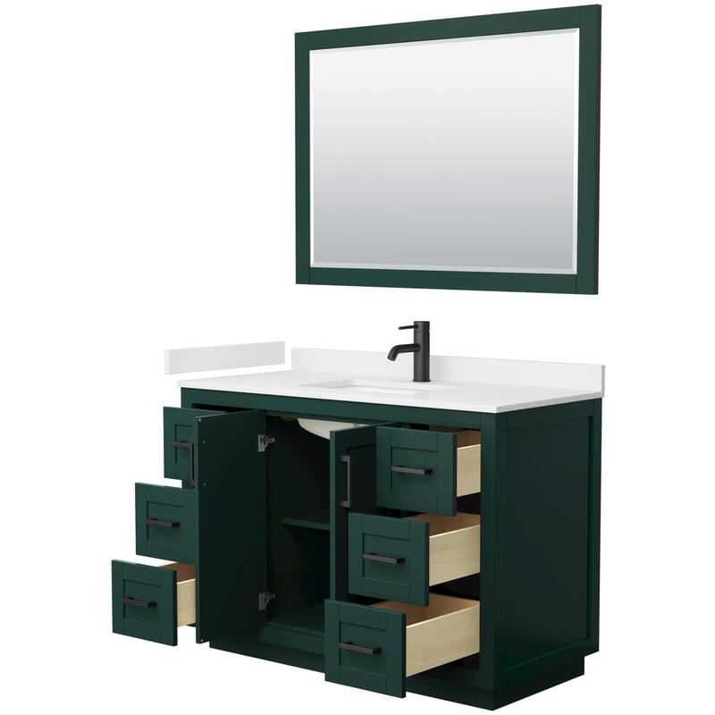 Wyndham Collection WCF292948S-QTZ-UNSM46 Miranda 48" Free Standing