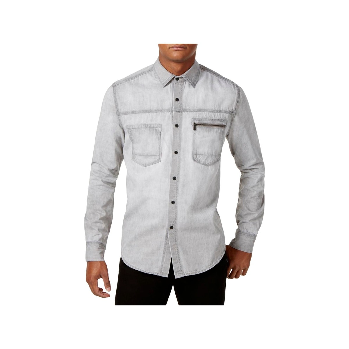 sean john denim shirt