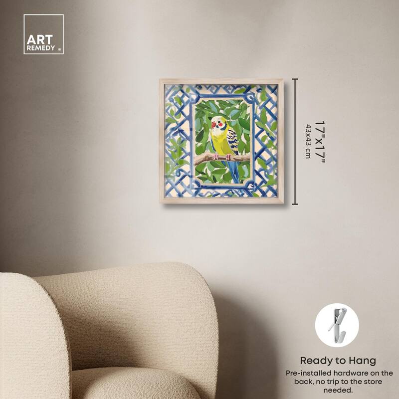 Garden Gate I Shadowbox by Art Remedy