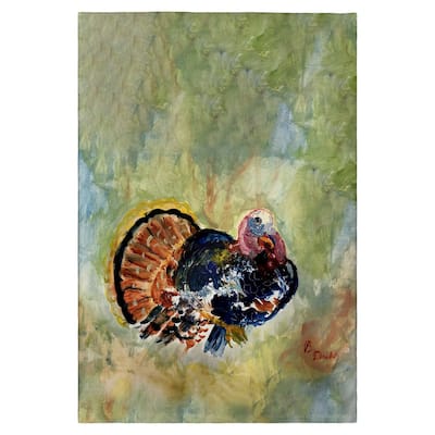 Colorful Turkey Guest Towel - 20x20