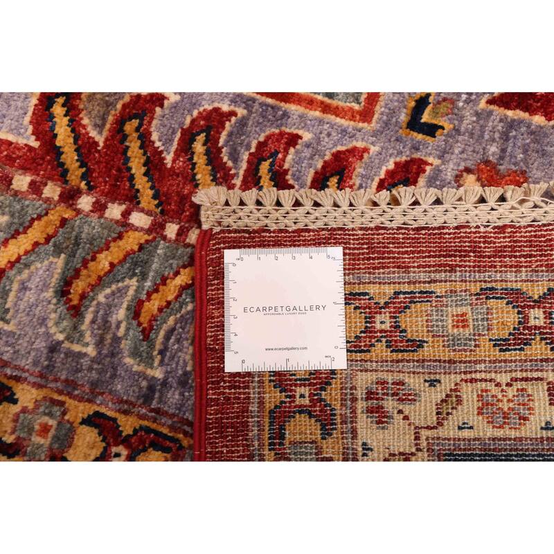 ECARPETGALLERY Hand-knotted Aryana Dark Red Wool Rug - 10'3 x 13'9