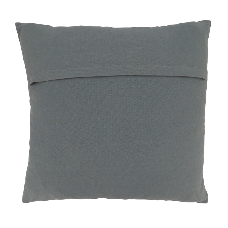 Throw Pillow With Dori Embroidered Design, 18"x18"