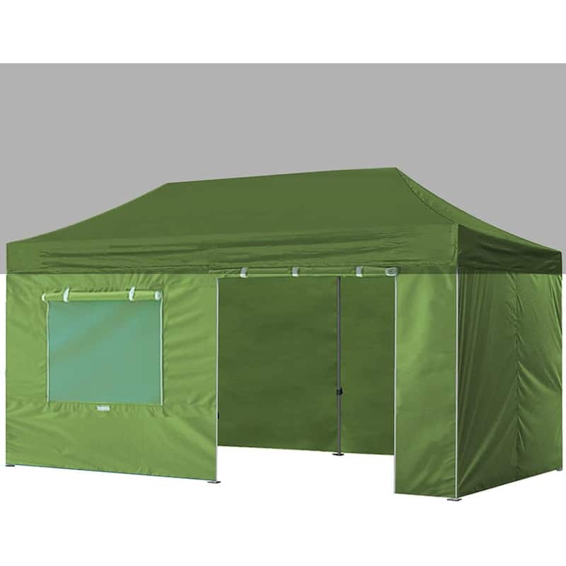 Aeocia Zippered Walls for 10x20 Pop Up Canopy Tent 4 Sidewalls ONLY