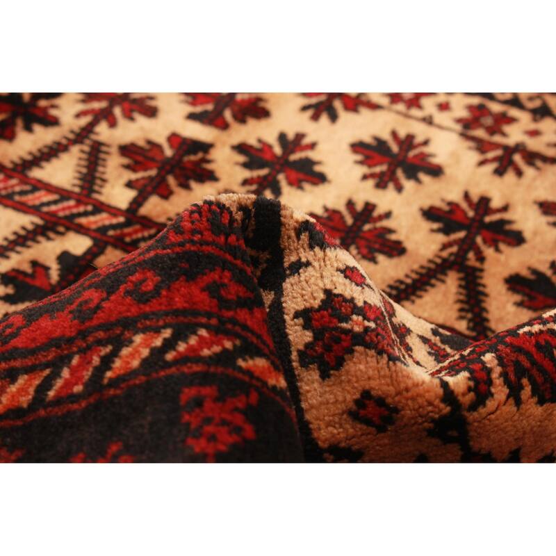 Teimani Orange Rug 2'11" x 4'8" - 2'11 x 4'8