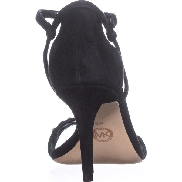 michael kors simone sandal black