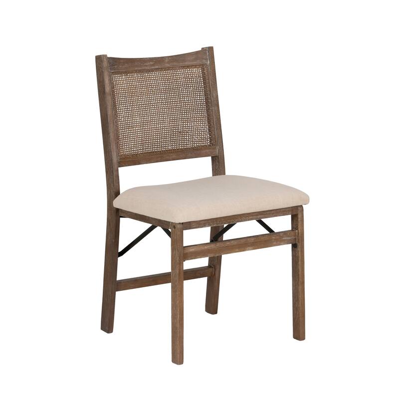 Beulah Rattan Folding Dining Chair