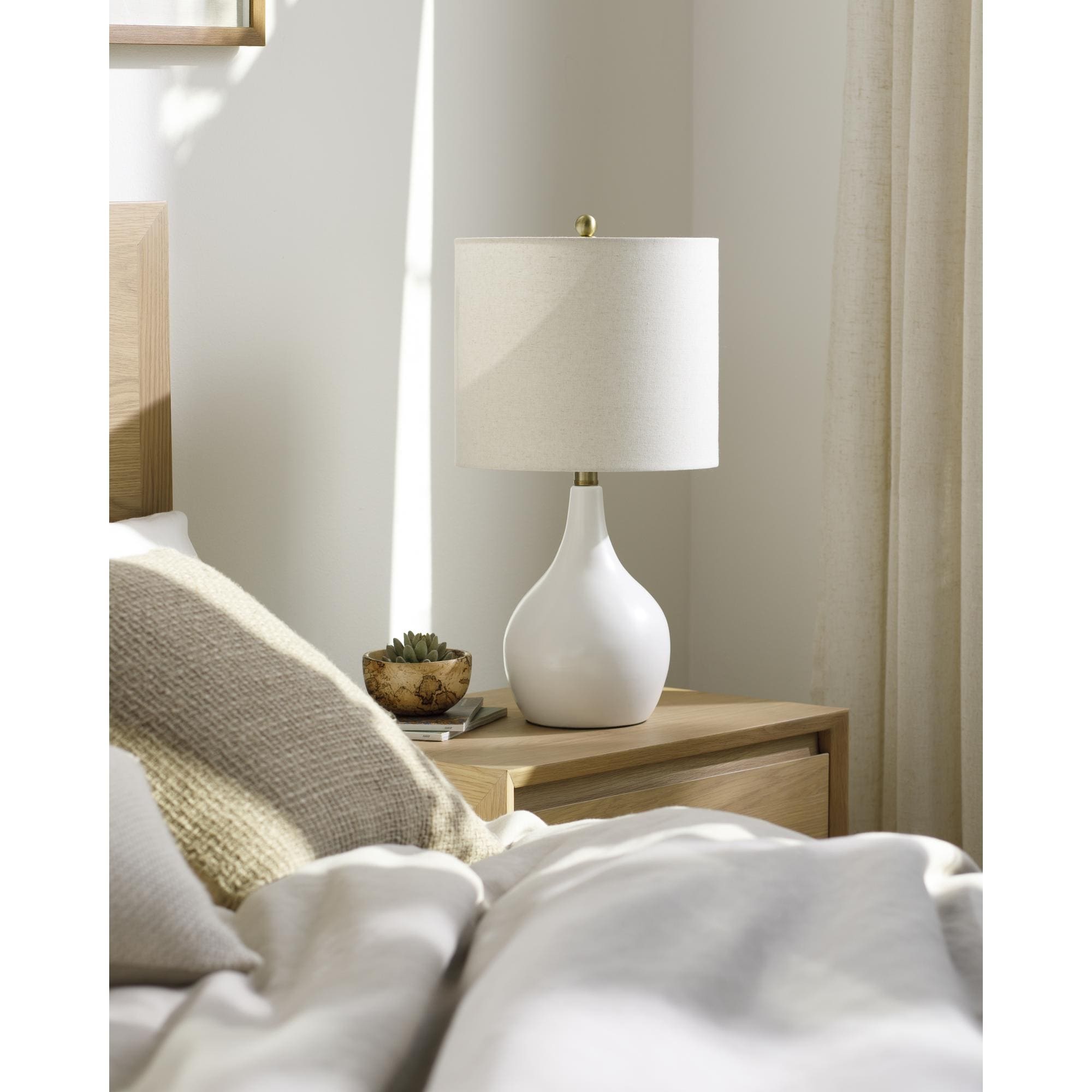 Bohemian nightstand lamp on sale