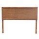 preview thumbnail 3 of 7, Alan Transitional Ash Walnut Finished Wood Headboard