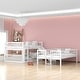 preview thumbnail 2 of 6, Triple Bunk Beds with Slide,Wooden Full-Over-Full-Over-Full Triple Bed with Built-in Ladder & Slide & Guardrails