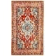 preview thumbnail 127 of 164, SAFAVIEH Monaco Lillie Boho Medallion Distressed Area Rug 3' x 5' - Orange/Light Blue