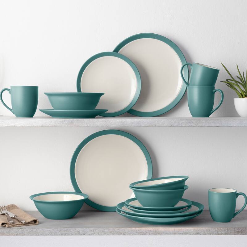 Noritake Colorwave 16-Piece Curve Dinnerware Set, Service For 4