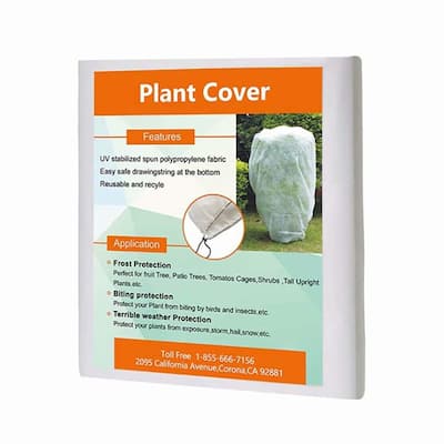 Agfabric 84in.x72in.0.55oz.Plant Covers Freeze Protection - 84in.x72in.