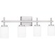 preview thumbnail 7 of 7, Wilburn 4-Light Bathroom Vanity Light