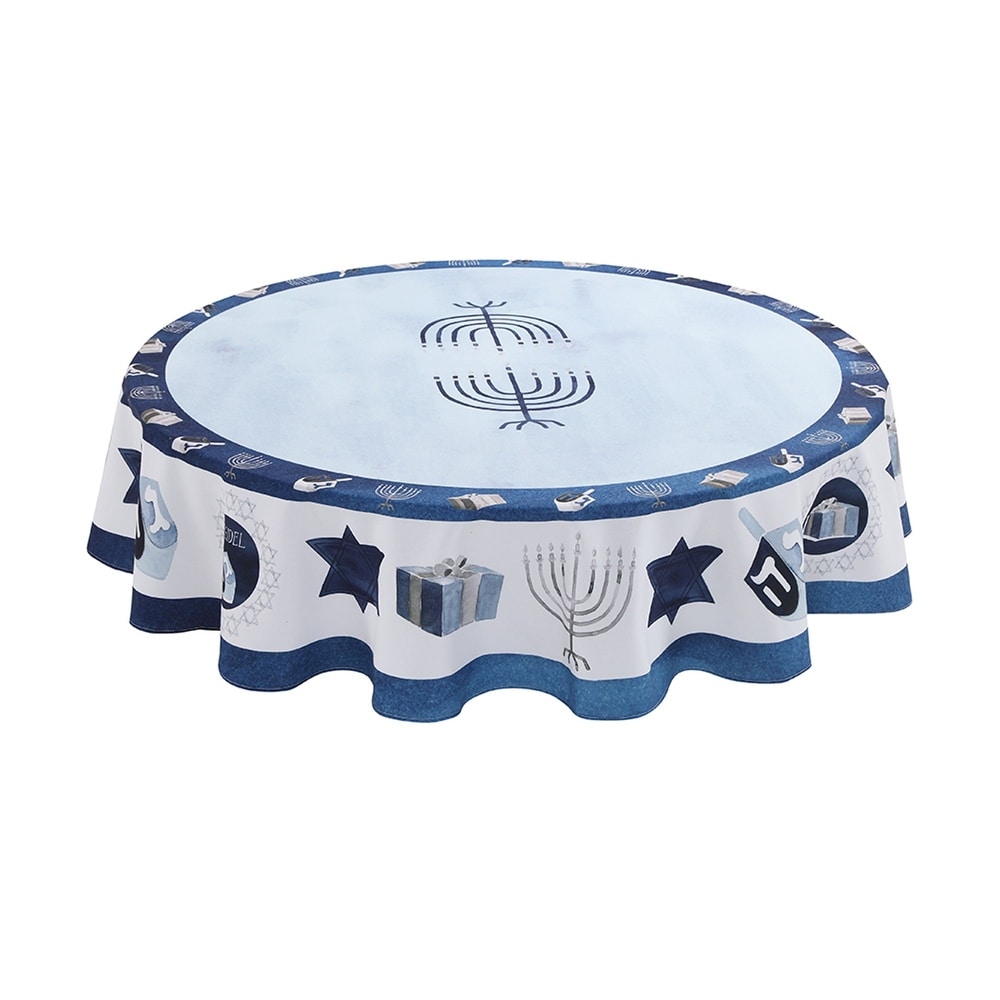 Hanukkah Table Linens
