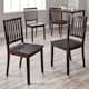 Simple Living Solid Wood Slat Back Dining Chairs (Set of 4)