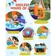 preview thumbnail 3 of 4, Bounce House for Kids 5-12 Inflatable Bouncy House for Kids Outdoor with Ball Pit Pool, Basketball Hoop, Football Playing