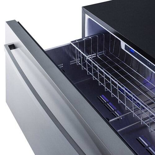 Shop Summit Sp7d2 30 Inch Wide Drawer Refrigerator Free Shipping