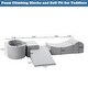 preview thumbnail 3 of 5, Soft Foam Climbing Blocks with Ball Pit for Toddlers 1-3 - Grey