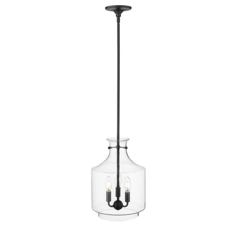 Millennium Lighting 22803 Mahannah 3 Light 11" Wide Taper Candle