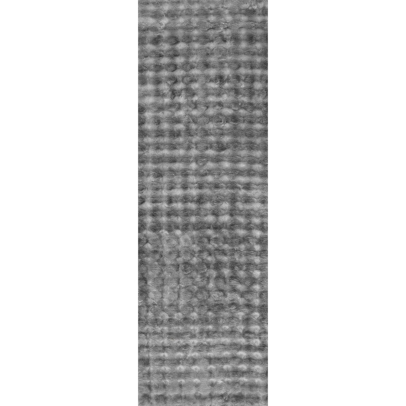 Nuloom Jeni Solid Plush Machine Washable Area Rug