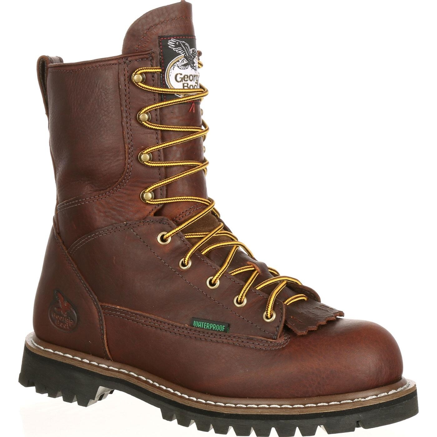 Georgia Steel Toe Waterproof Lace-To