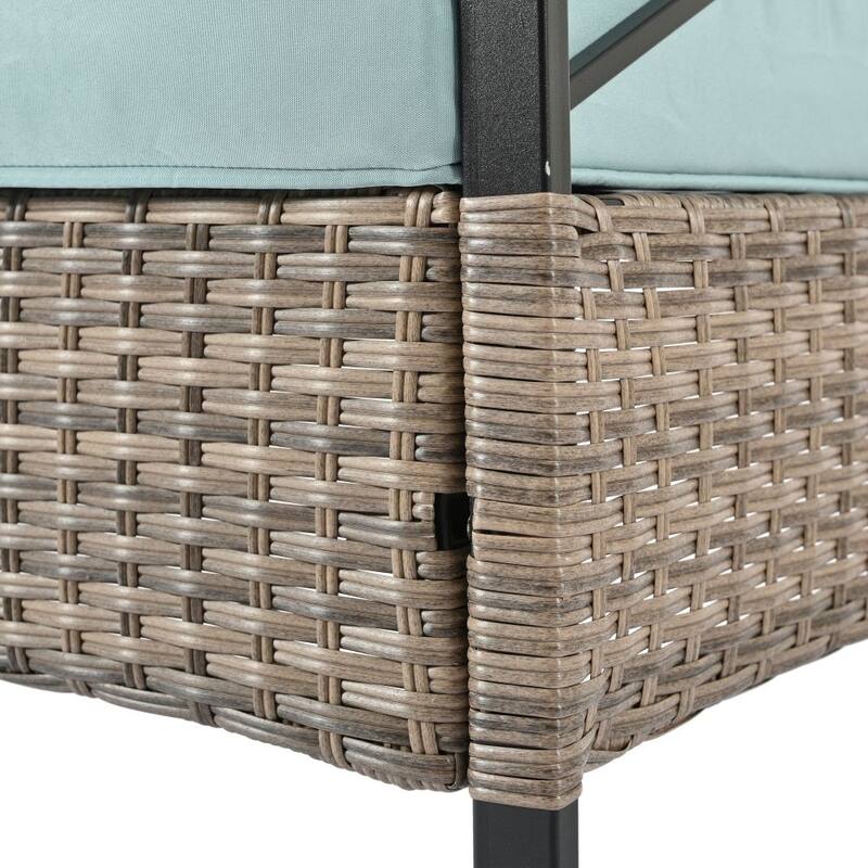 Patio Seasonal Four Set PE Wicker Furniture