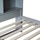 preview thumbnail 14 of 12, Twin Over Twin Bunk Bed with Bookcase Headboard