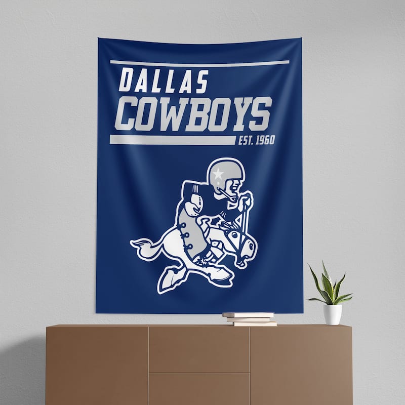 NFL Dallas Cowboys 40 YD Dash Legacy Wall Hanging - 50"x60"