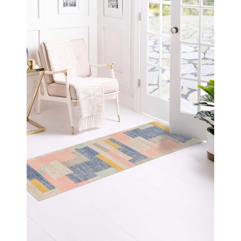 Contemporary Heloise Collection Area Rug