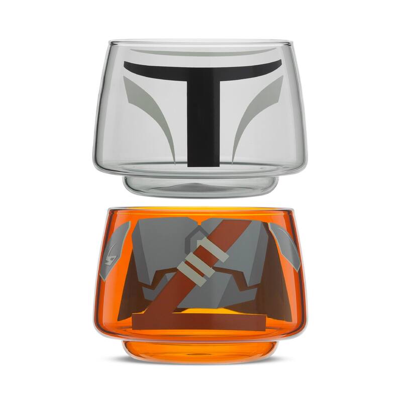 Star Wars™ Stackable Character Collection Mandalorian Stackable Glasses - 8 oz - 8 oz